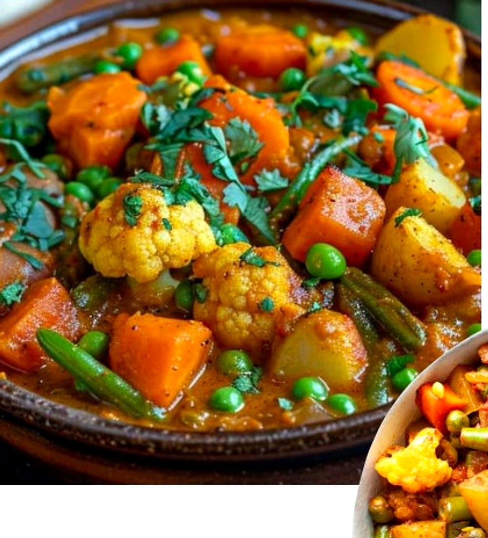 Mixed vegetable curry